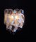 Lámparas de pared italianas vintage de vidrio, años 80. Juego de 2, Imagen 10