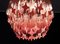 Vintage Italian Murano Glass Quadriedri Chandelier, 1982, Image 14