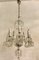 Bohemian Lead Crystal 10-Light Chandelier, 1960s, Image 1