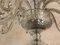 Lámpara de araña de cristal de Bohemia con 10 luces, años 60, Imagen 10