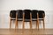 French Leatherette and Maple Dining Chairs by Pierre Guariche for Baumann, 1960s, Set of 6 19