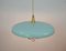 Lámpara de techo italiana Mid-Century ajustable de latón, años 50, Imagen 9