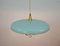 Mid-Century Italian Adjustable Brass Ceiling Lamp, 1950s 9