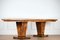 Mesa de comedor estilo Art Déco de madera de arce de Restall Brown & Clenell para Restall Brown & Clenell, años 80, Imagen 2
