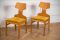 Beech Veneer Dining Chairs by Alphons Loebenstein for Meredew, 1960s, Set of 4 1