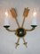 Empire Style French Wall Lights, 1940s, Set of 2, Image 4