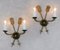 Empire Style French Wall Lights, 1940s, Set of 2 3