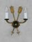 Empire Style French Wall Lights, 1940s, Set of 2, Image 1