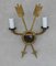 Empire Style French Wall Lights, 1940s, Set of 2, Image 6