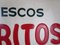 Mid-Century Industrial Jarritos Steel Sign, Image 4