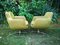Fabric and Metal Swivel Chairs, 1960s, Set of 2 4