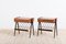 Mid-Century Nachttische aus Birke & Teak, 2er Set 1