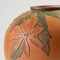 Antique Art Nouveau Danish Ceramic Floral Vase from Ipsen's, Image 3