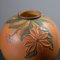 Vase Art Nouveau Antique Floral en Céramique de Ipsen's, Danemark 4