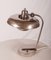 Lámpara de mesa Bauhaus vintage de latón y metal cromado, 1937, Imagen 3