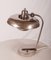 Vintage Bauhaus Brass and Chrome Plating Table Lamp, 1937 3