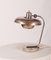 Lámpara de mesa Bauhaus vintage de latón y metal cromado, 1937, Imagen 4