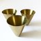 Brass Candleholder by Gunnar Ander for Ystad-Metall, 1950s, Image 1