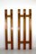 Wood and Anodized Aluminum Coat Racks, 1960s, Set of 2, Image 6