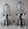 Italian Modern Murano Glass Table Lamps, 1970s, Set of 2 5