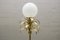 Hollywood Regency Gilded Pineapple Floor Lamp, 1970s, Image 3