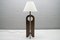 Large Wooden Floor Lamp, 1960s 1