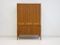 Teak Cabinet with Tambour Doors by Carl-Axel Acking for Bodafors, 1960s, Image 1