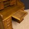 Antiker edwardianischer Schreibtisch aus Messing & Eiche von H.L.L. 13