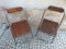 Industrial Beech and Iron Side Chairs from Ikea, 1970s, Set of 2 2