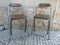 Industrial Beech and Iron Side Chairs from Ikea, 1970s, Set of 2 1