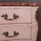 Antique French Rococo Serpentine Wood and Marble Dresser 2