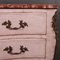 Antique French Rococo Serpentine Wood and Marble Dresser, Image 2