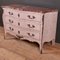 Antique French Rococo Serpentine Wood and Marble Dresser, Image 1