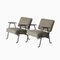 Steel & Wool Easy Chairs by Hein Salomonson for AP Originals, 1950s, Set of 2, Image 1