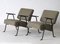 Steel & Wool Easy Chairs by Hein Salomonson for AP Originals, 1950s, Set of 2 2