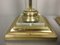 Modernist Brass and Glass Table Lamps, 1980s, Set of 2, Image 10