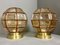 German Facetted Glass Ceiling Lamps, 1950s, Set of 2 7