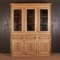 Large Antique French Oak Bookcase Cabinet, 1840s 1