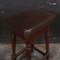 Tabouret de Bar Antique en Acajou et Cuir, 1890s 2