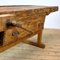 Antique Industrial German Oak Worktable 8