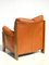 Set of Artona Leather and Wood Lounge Chair with Ottoman by Tobia & Afra Scarpa for Maxalto, 1970s 13