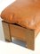 Set of Artona Leather and Wood Lounge Chair with Ottoman by Tobia & Afra Scarpa for Maxalto, 1970s 5