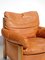 Artona Leather and Wood Lounge Chair with Ottoman by Tobia & Afra Scarpa for Maxalto, 1970s, Set of 2 15