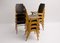 Mid-Century Beech and Plywood Dining Chairs by Franz Schuster for Wiesner-Hager, Set of 12, Image 2