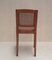 Art Deco French Oak and Wax Dining Chairs, 1920s, Set of 4 3