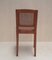 Art Deco French Oak and Wax Dining Chairs, 1920s, Set of 4, Image 3