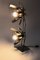 Lámpara de mesa era espacial de metal de Michel Boyer, años 70, Imagen 5
