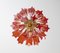 Vintage Italian Amber Murano Glass Chandelier, 1982 15