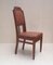 German Solid Oak & Leather Chairs, 1910s, Set of 6 1