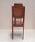 German Solid Oak & Leather Chairs, 1910s, Set of 6, Image 3